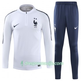 Francuska 2 Stars Komplet Sweatshirts Bijela 2018